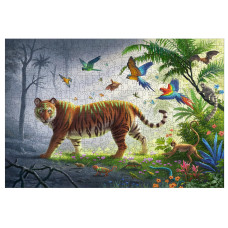 Ravensburger Jungle Tiger 500 Piece Jigsaw Puzzle Set For Kids 17514 For Adults Ages 14 Years Up