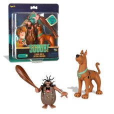 Basic Fun Scoob 6 Action Figures 2 Pack Scooby Doo And Captain Caveman