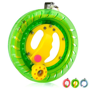 Simxkai Kite String Reel Kite String Spool Kite Line Winder 8Inches Dia Come With Lock 1000 Feet Linegreen