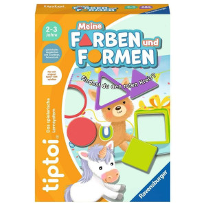 Ravensburger Tiptoi Spiel 00168 Meine Farben Und Formen Lernspiel Fr Kinder Ab 2 Jahren Findest Du Den Roten Kreis