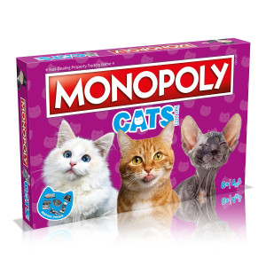 Cats Monopoly Board Game English Edition Play With Your Favourite Felines With Bespoke Tokens And Trade Your Way To Success Fu