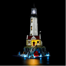 Briksmax Led Lighting Kit For Lego21335 Motorized Lighthouse Compatible With Lego Ideas Building Blocks Model Not Include Th