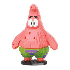 Patrick Star Figure Stitching Set Building Kit Christmas Cartoon Action Figures Toys Collectible Figures For Boys And Girls