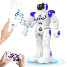 Rc Smart Robot Toys For Kids Intelligent Programmable Robot With Infrared Controller Gesture Sensing Singing Dancing Christ