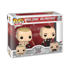 Funko Pop Wwe Brock Lesnar And Undertaker 2Pack