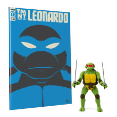 The Loyal Subjects TMNT Leonardo 100-Page Comic & 5" Figure