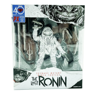 Bandai Teenage Mutant Ninja Turtles The Last Ronin Michelangelo Action Figure Black White Tmnt The Last Ronin 45 Articula