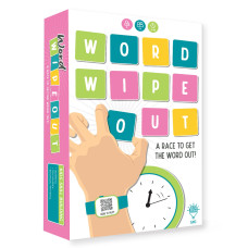 Gray Matters Games Word Wipeout Easy To Learn Family Games For 2 To 6 Players Fastpaced Spelling Word Game For Family Game N