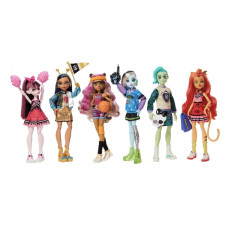 Monster High Draculaura Clawdeen Frankiestein Doll Ghoul Spirit 6 Pack