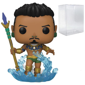 Pop Marvel Black Panther Wakanda Forever Namor The Submariner Funko Vinyl Figure Bundled With Compatible Box Protector Cas