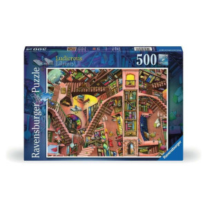 Ravensburger Colin Thompson The Ludicrous Library 500 Piece Jigsaw Puzzle For Adults And Kids Age 10 Years Up