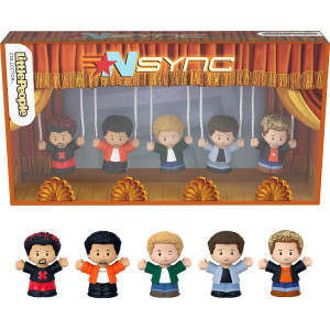 Little People Collector Nsync Special Edition Set For Adults Fans 5 Figures In A Display Box