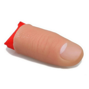 Jualyue Magic Trick Close Up Thumb Finger Vanish Appearing Stage Magician Props For Adult Kids Magic Props Game Magic Tricks F