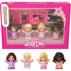 Little People Collector Barbie The Movie Special Edition Set In Display Gift Package For Adults Fans 4 Figures