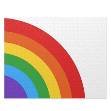 Onetify Rainbow Art Jigsaw Puzzle 500-Piece