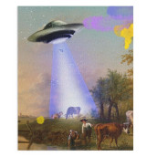 UFO Abducting cow Jigsaw Puzzle 500-Piece(D0102HSZIJV)