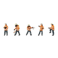 Faller 151680 Ho Scale Era Vi Firefighters Set 4 Pkg5