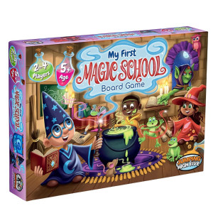 Jumping High Fives My First Magic School Board Game - A Magical Wizard Adventure Game For Kids Ages 5 And Up, Learn New Skills While Casting Spells And Racing Across The Enchanted Grounds