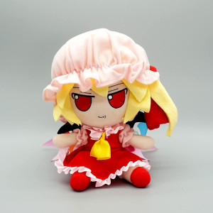 Manmanzhai Fumo Lovely Plush In Stock Touhou Project Flandre Stuffed Doll Figure Toy X1 Kawaii Gift