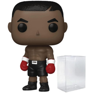 Pop Boxing Mike Tyson Funko Vinyl Figure Bundled With Compatible Box Protector Case Multicolored 375 Inches