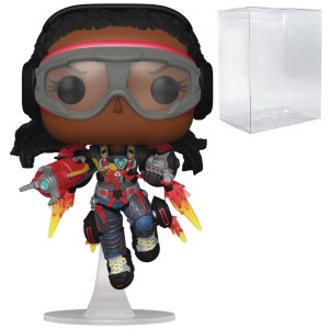 Pop Marvel Black Panther Wakanda Forever Ironheart Mk1 Funko Vinyl Figure Bundled With Compatible Box Protector Case Mult