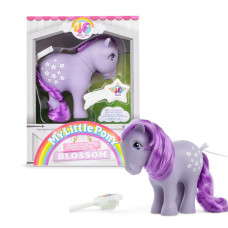 My Little Pony 40Th Anniversary 4Inch Blossom Original 1983 Collection Long Brushable Mane And Tail Action Figure Great F