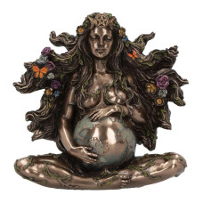 Nemesis Now Gaea Mother Of All Life Bronze Figurine 18Cm