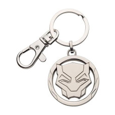 Salesone Marvel Black Panther Wakanda Forever Panther Symbol Keychain