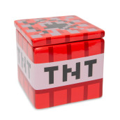 Minecraft TNT Block ceramic cookie Jar container 6 Inches Tall