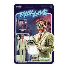 Super7 They Live Male Ghoul Glow 375 They Live Action Figure With Accessories Classic Horror Collectibles And Retro Toys