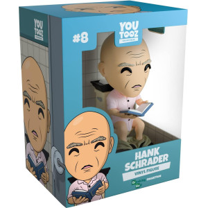 You Tooz Breaking Bad Hank Schrader 43 Inch Pink Vinyl Figure Includes Bathroom Themed Packaging