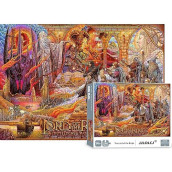 Puzzles For Adults 1000 Pieces, Lotr Movie Art Puzzle, Welcome Back To The Middle-Earth, Family Bonding Activity Collections, Blue Cardboard, Ideal Gift