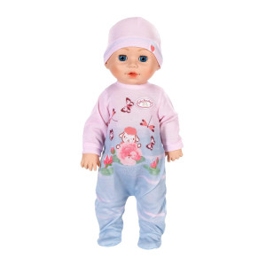 Baby Annabell Zapf Creation 709894 Lilly Lernt Laufen 43 Cmkrabbel Lauflernpuppe Mit Soundfunktion Rosa Blauem Strampler Und