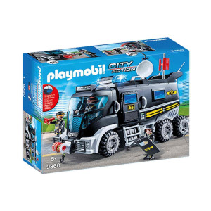 Playmobil 9360 City Action Polic To Lite Cami With Siren And Headlight New For 2019