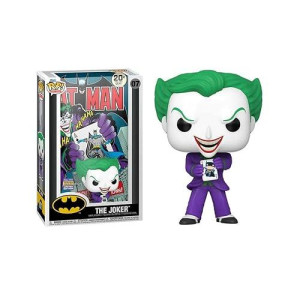 Funko Batman Comic Book Display Case & The Joker Pop Vinyl Limited Edition 2022 Winter Convention Exclusive (65349)
