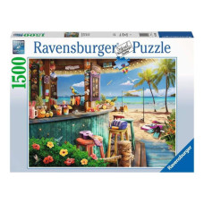 Ravensburger Beach Bar Breezes 1500 Piece Jigsaw Puzzle For Adults 17463 Every Piece Is Unique Softclick Technology Means P