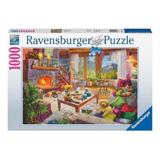 Ravensburger Cozy Cabin 1000 Piece Jigsaw Puzzle For Adults 17495 Every Piece Is Unique Softclick Technology Means Pieces F