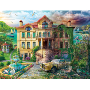 Ravensburger Cove Manor Echoes 2000 Piece Jigsaw Puzzle For Adults 17464 Every Piece Is Unique Softclick Technology Means P