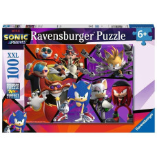 Ravensburger Puzzle For Children 100 Xxl Pieces Nothing Can Stop Sonicsonic Prime Ages 6 And Above Puzzle Thick And D