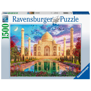 Ravensburger Enchanting Taj Mahal 1500 Piece Jigsaw Puzzle For Adults And Kids Age 12 Years Up Black