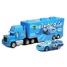 Cars 2 3 Movie Mcqueen The King Chick Hicks Mack Truck Uncle Diecast Vehicle Toys Set No42