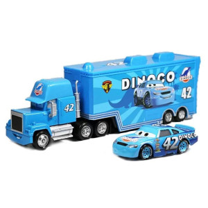 Cars 2 3 Movie Mcqueen The King Chick Hicks Mack Truck Uncle Diecast Vehicle Toys Set No42