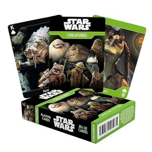 Aquarius Star Wars Creatures Playing Cards - Star Wars Themed Deck Of Cards For Your Favorite Card Games - Officially Licensed Star Wars Merchandise & Collectibles