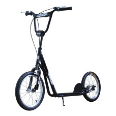 1080 Bmx Style Adult Teen Commuter Scooter 16 Wheel Black