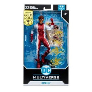 Bandai Mcfarlane Dc Multiverse Flash War Action Figure Impulse Gold Label Multicolor Tm17017