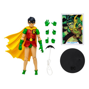 Mcfarlane Toys 7Inch Dc Rebirth Robin Dick Grayson Gold Label Action Figure With 22 Moving Parts Collectible Dc Multiverse Mo