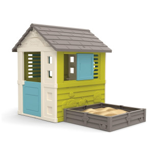 Smoby Square 810728 810728 Childrens Cabin With Sliding Shutters 76 X 76 Cm Multicoloured