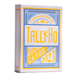 Tallyho Chrysanthemum Flower Special Edition Playing Cards Cardistry Playing Cards 1 Deck Yellow