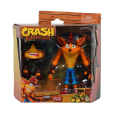 Crash Bandicoot Bandai Deluxe Edition Action Figure 165Cm Toy With 16 Points Of Articulation And Accessories Collectable Fi