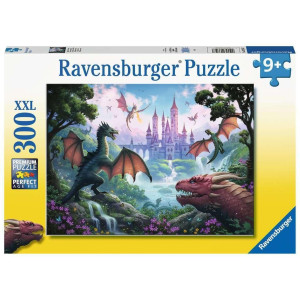 Ravensburger The Wrath Of The Dragon Jigsaw Puzzle Jigsaw Puzzle For Adults And Children Age 9 Years Up 300 Pieces